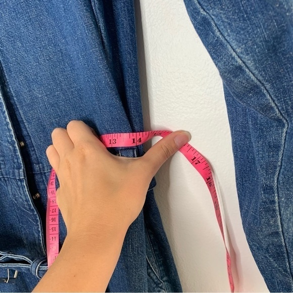 Rachel Comey glitch Klein long sleeve denim jumpsuit 2 - Picture 7 of 12